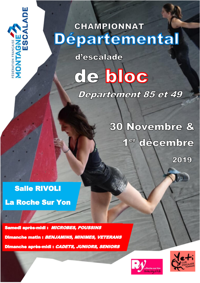 Compétition de bloc à Rivoli 2019