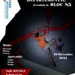 Championnat départemental de bloc.